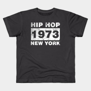 HIP HOP 1973 NEW YORK Kids T-Shirt